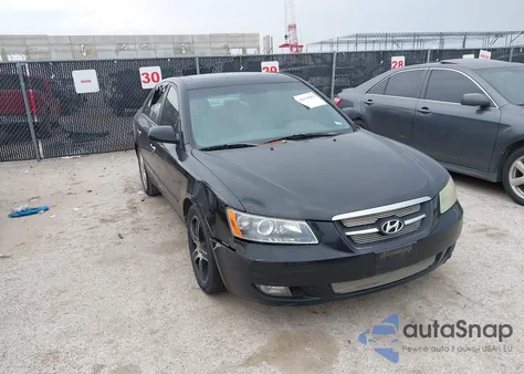 2007 Hyundai Sonata Limited/Se V6 из США, поврежденный, VIN 5NPEU46F47H194283